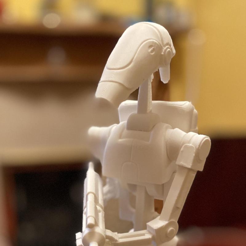 Star Wars Battle Droid STL