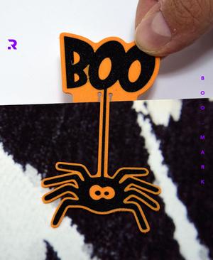 BOO.MARK – Halloween Fun Bookmark by RNDM3D