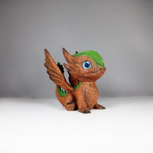 CUTE WOOD DRAGON | PRINT IN PLACE | NO SUPPORT