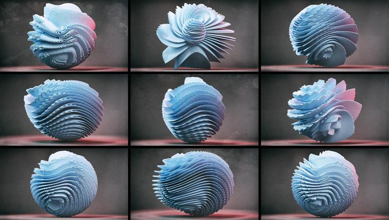 Digital flowers