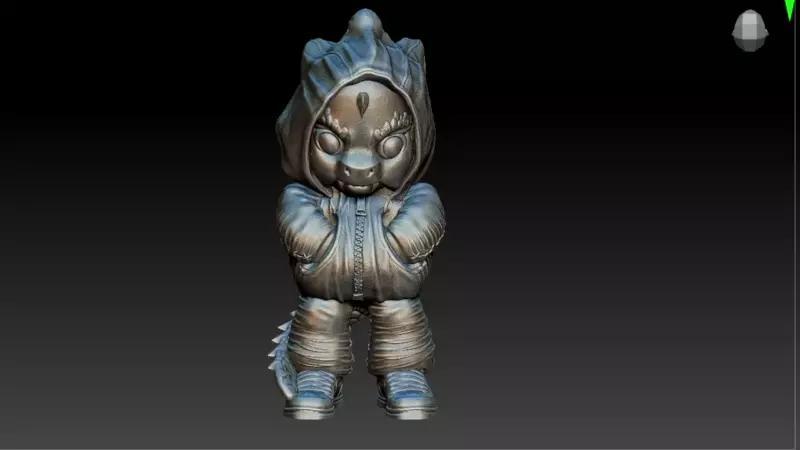 Highpoly Dragon-AlexAp Keychain