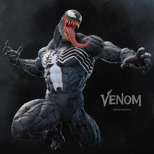 Venom 3D Printing Statue