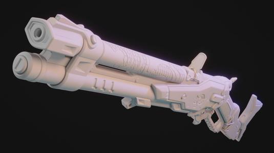 Overwatch 2 - Ashe Viper Rifle Gun - Cosplay 3D Print Prop