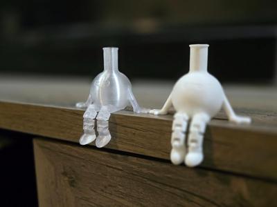 Articulated Florence Flask Buddy with Flexi Legs