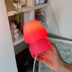 Mushroom Ribbed Lamp | Mini Fungi