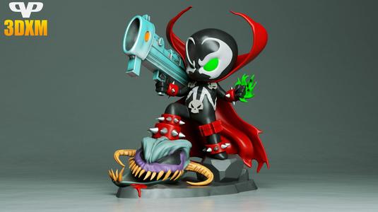 Spawn Chibi for 3D Printing STL