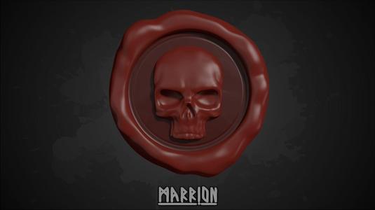 Skull Purity seal Warhammer 40k 3d Print ready