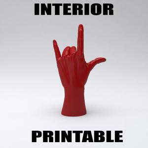 Hand rock printable