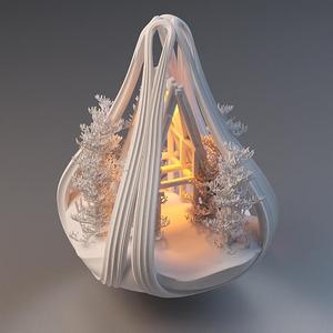 Christmas ornament and/or LED girlande lampshade-04