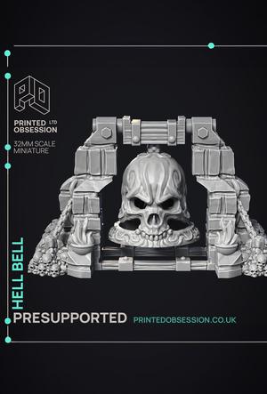 Hell Bell – Scenery – PRESUPPORTED – Hell Hath No Fury – 32mm scale