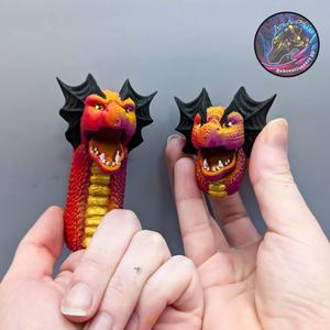 Dragon mini finger puppet