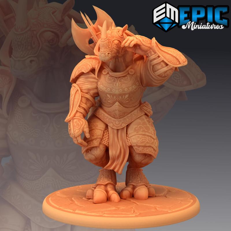 Rhino Folk Champion / Rhinofolk Warrior / Heavy Armor Soldier