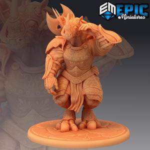 Rhino Folk Champion / Rhinofolk Warrior / Heavy Armor Soldier