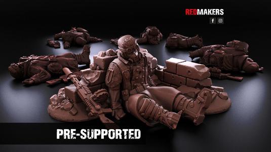 Ice Warriors – Slain soldiers