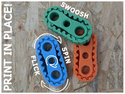 Spin Flick Swoosh Fidget