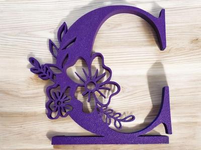 letter C decoration