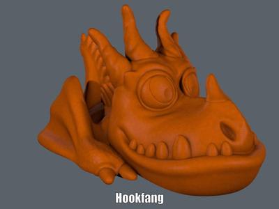 Hookfang (Easy print no support)