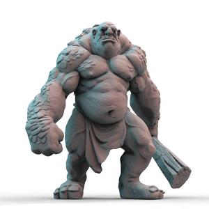 Stone Troll (pre-supported)