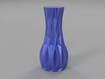 Woven Facets – Vase