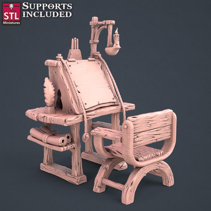 Abbey Monk Desk