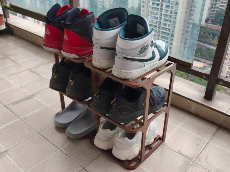 Modular Minimalist Shoe Rack