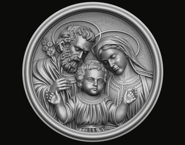 Holy Family Pendant