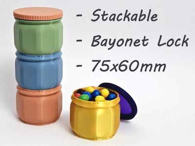 Stackable Jar (60mm version)