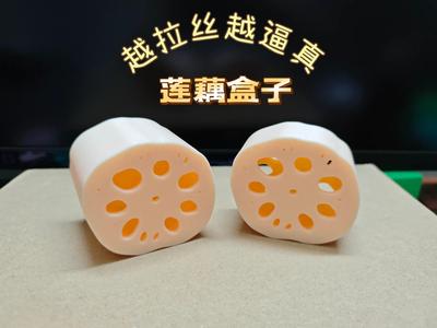 Two lotus root pieces