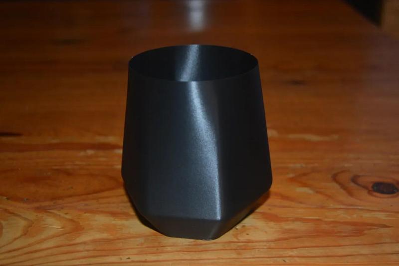 Hexagon cup vase
