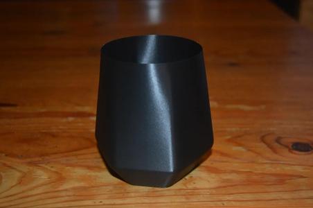 Hexagon cup vase