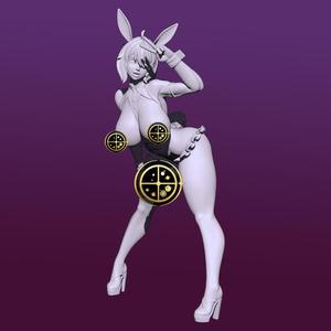 Nadia - Reverse Bunny Suit FUTA