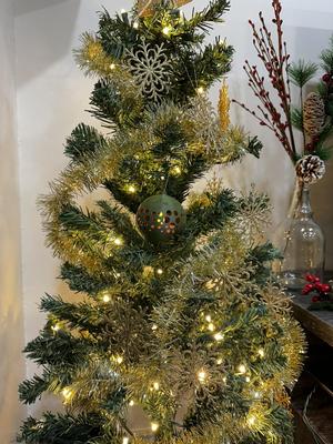Christmas Ornament with Tealight inside
