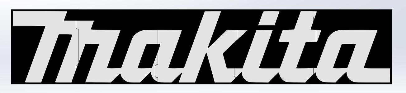 Makita Logo Big – Logo for the workshop