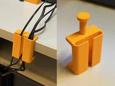 OPEN Desk Cable Management Holder / Organizer