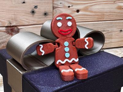 Mini Flexi Gingerbread Person