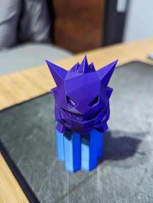 Low Poly Gengar Pokemon