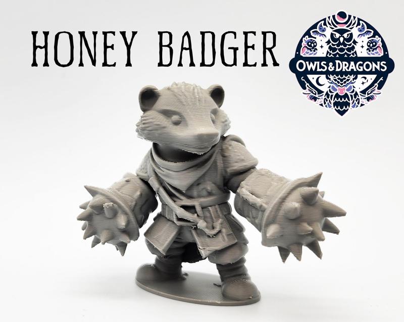 The Honey Badger - Owls & Dragons
