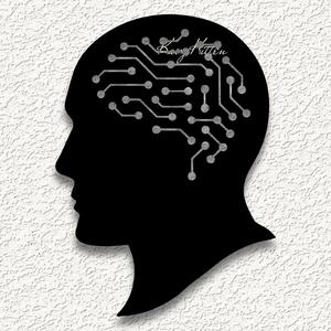 male brain circuit. wall art home decor