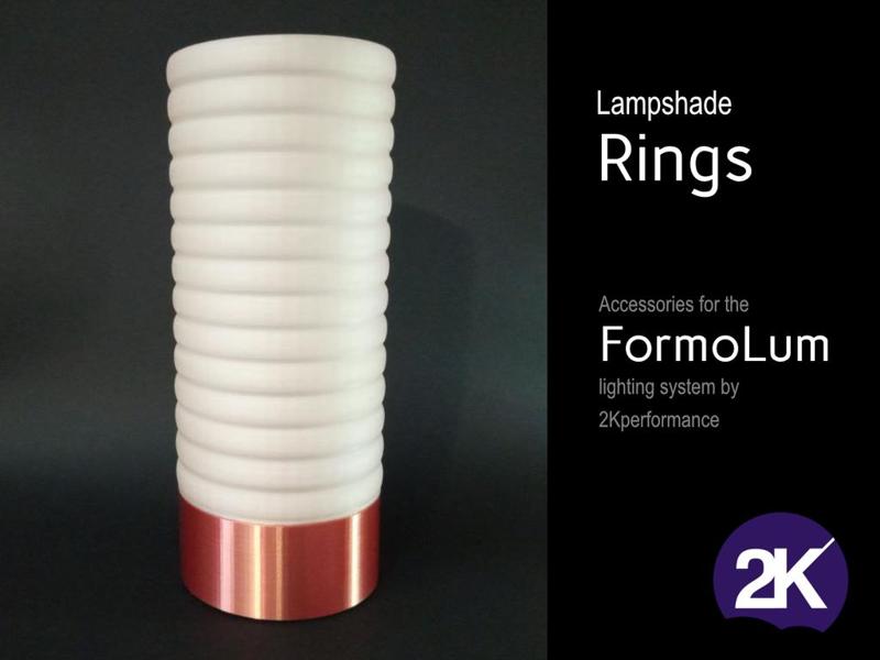 Lampshade RINGS for the FormoLum system