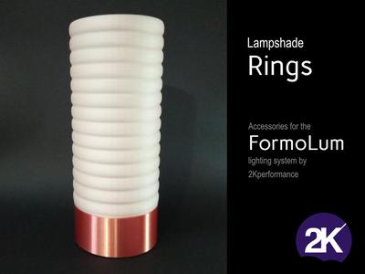 Lampshade RINGS for the FormoLum system