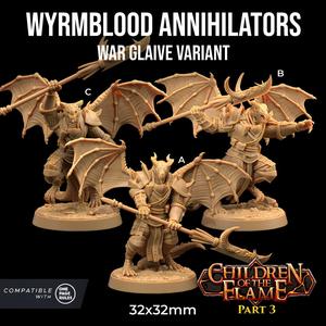 Wyrmblood Annihilators – Wyrmblood Draconians | PRESUPPORTED | Children of the Flame Part 3