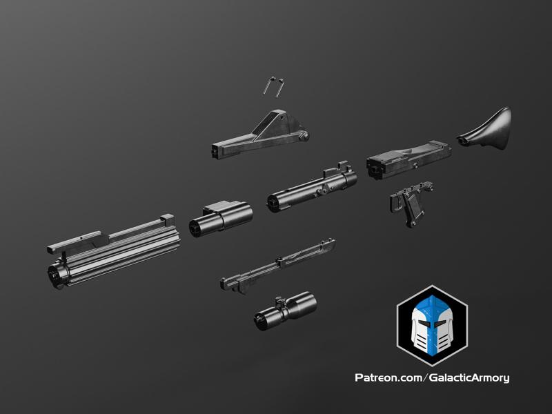 DC-15A Blaster Rifle – 3D Print Files