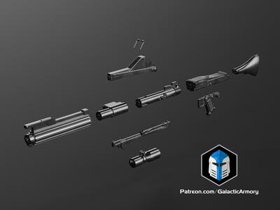 DC-15A Blaster Rifle – 3D Print Files