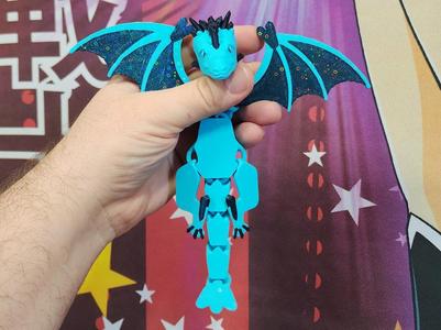 Crystal Wyvern Dragon Flexi