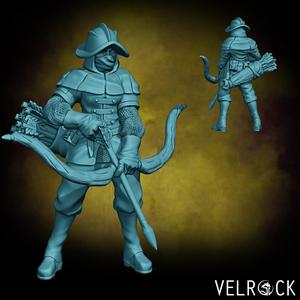 City Militia Archer (Female) (PRESUPPORTED)