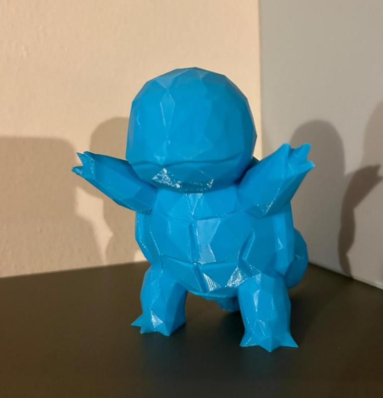 Low Poly Squirtle Pokemon
