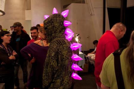 Stegosaurus Dinosaur Costume Spikes – LED Halloween
