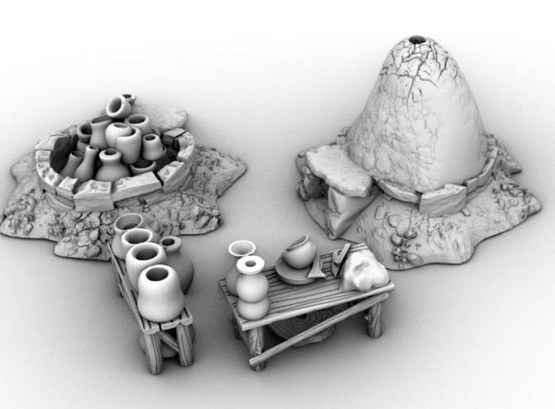 Ceramics Work Site