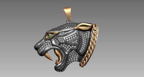 5 version of Panther pendant