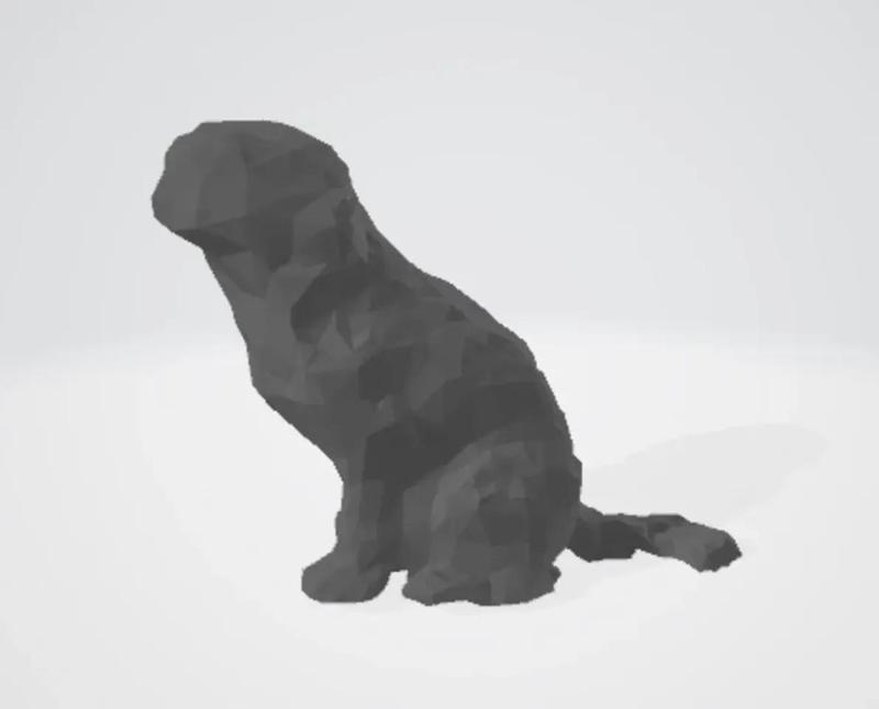 Low Poly Cockapoo (Dog)